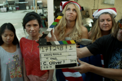 Joelle-Nguyen_JJ_Eichin-Chang-lim_Patti_Claudia-Pickering_Tilda_Prudence-Vindin_Liz_Lance-Harness_EP-Shady-Man_Slating-Nigels-front-door-scene